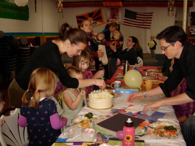 A super-sized birthday party with a cause